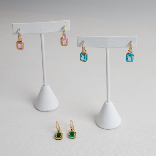 ENAMEL HOOPS